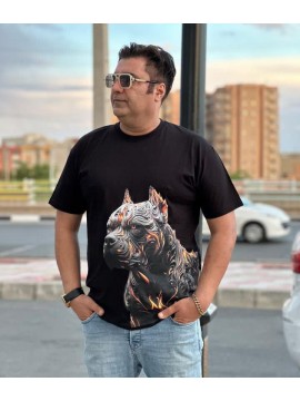 تیشرت نخی سایز بزرگ کد 2593